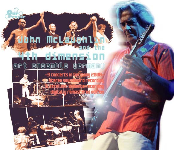 JOHN McLAUGHLIN and 4TH DIMENSION / ART ENSEMBLE GERMANY (4CD-R)