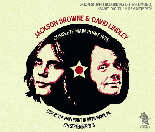 JACKSON BROWNE & DAVID LINDLEY / COMPLETE MAIN POINT 1975 (3CD-R)