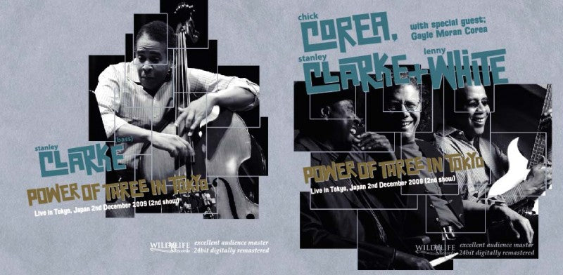 CHICK COREA, STANLEY CLARKE & LENNY WHITE / POWER OF THREE IN TOKYO (1CD-R)