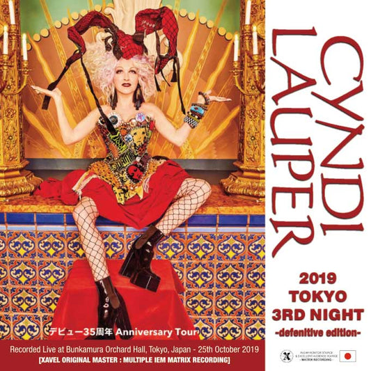 CYNDI LAUPER / 2019 Tokyo 3rd Night Definitive Edition (2CD-R)