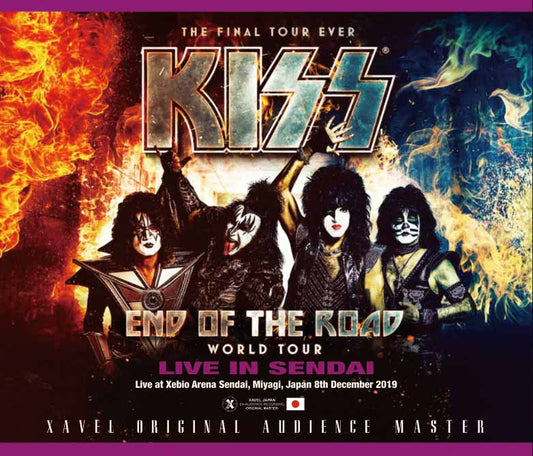 KISS / END OF THE ROAD WORLD TOUR 2019 LIVE IN SENDAI -Limited Edition- (2CDR+1BDR+1DVDR)