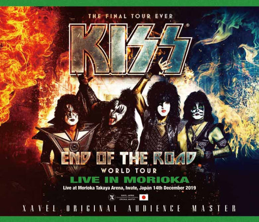 KISS / END OF THE ROAD WORLD TOUR 2019 LIVE IN MORIOKA -Limited Edition- (2CDR+1BDR+1DVDR)