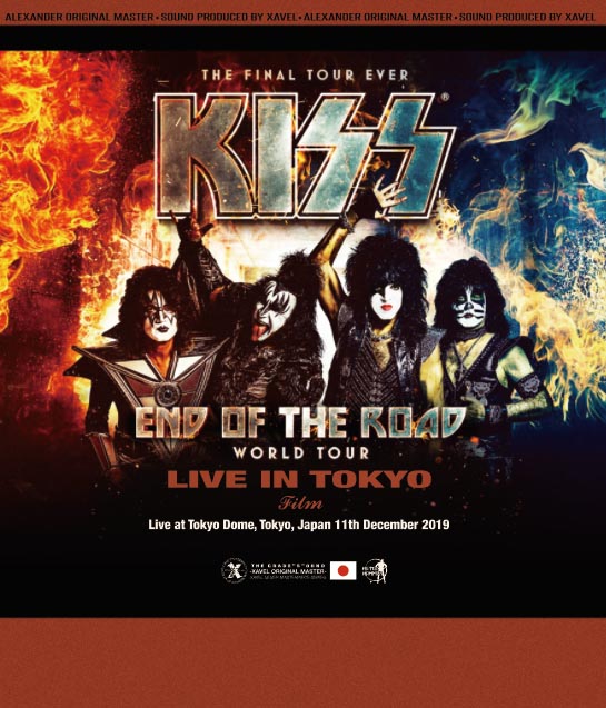 KISS / END OF THE ROAD WORLD TOUR 2019 LIVE IN TOKYO FILM (1BDR+1DVDR)