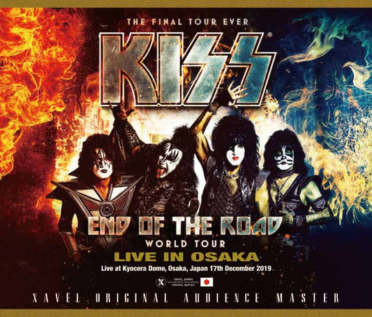 KISS / END OF THE ROAD WORLD TOUR 2019 LIVE IN OSAKA -Limited Edition- (2CDR+1BDR+1DVDR)