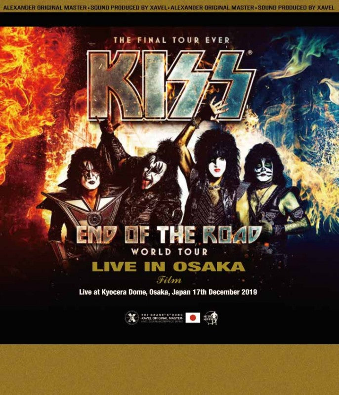 KISS / END OF THE ROAD WORLD TOUR 2019 LIVE IN OSAKA FILM (1BDR+1DVDR)