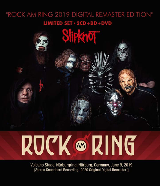 SLIPKNOT / ROCK AM RING 2019 DIGITAL REMASTER EDITION -LIMITED SET- (2CD+1BD+1DVD)