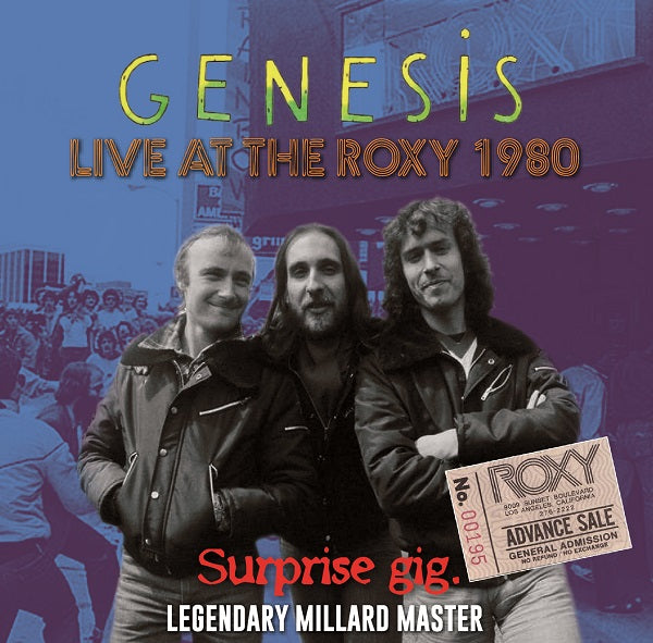 GENESIS / SURPRISE GIG: LIVE AT THE ROXY 1980 - LEGENDARY MILLARD MASTER (2CD-R)