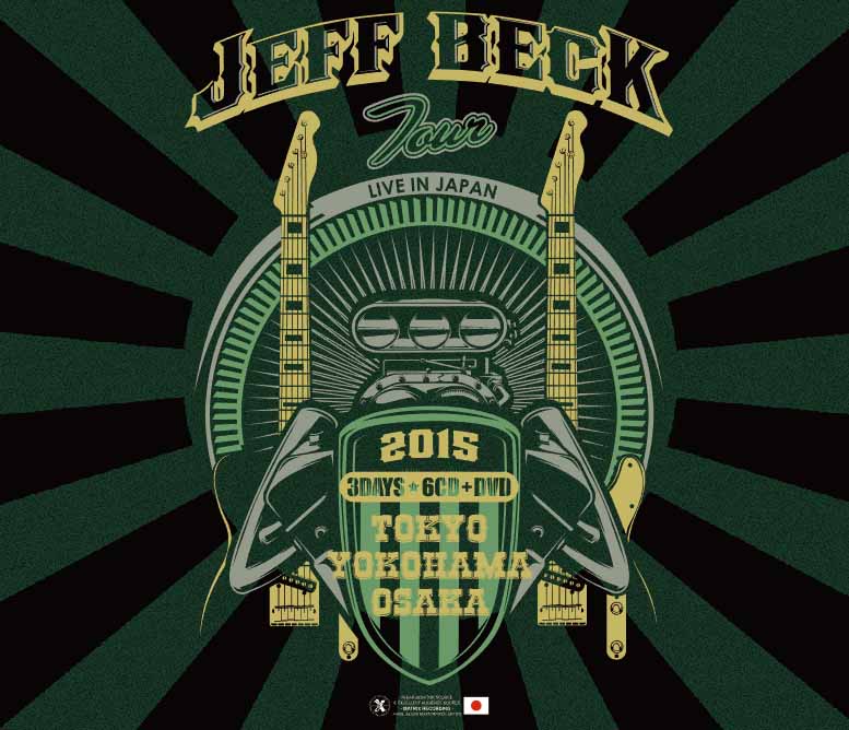 JEFF BECK / 2015 Live in Japan 3 Days Complete -Limited Edition- (6CD+1DVD)