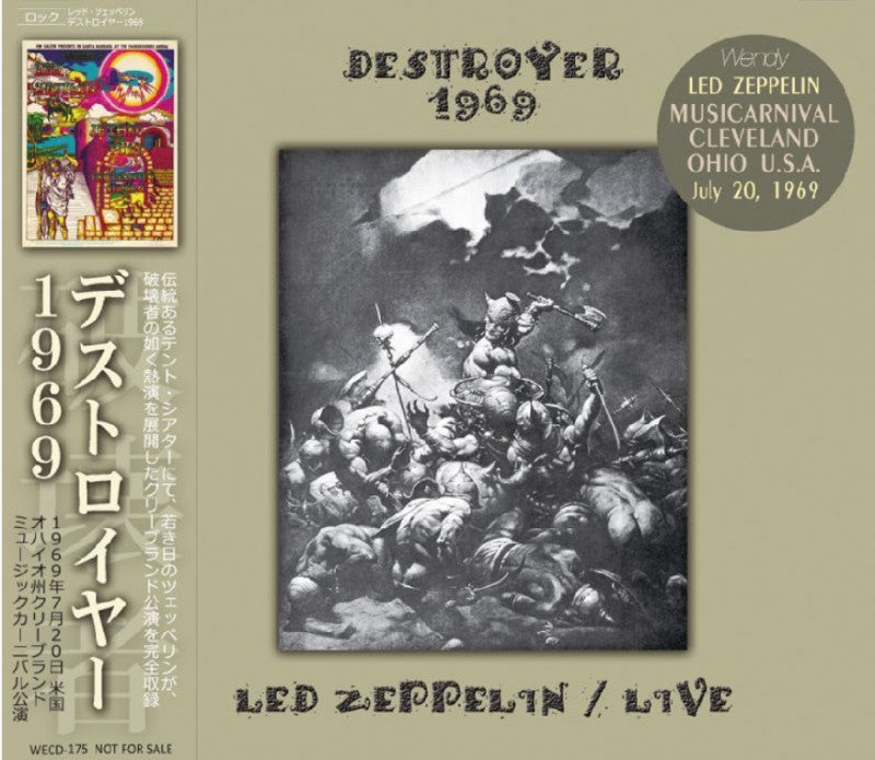 back-ordered item LED ZEPPELIN / DESTROYER 1969 (1CD)