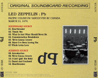 back-ordered item LED ZEPPELIN / Pb (1CD)