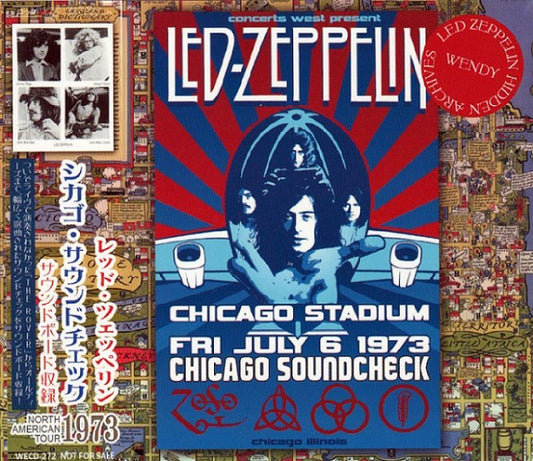 back-ordered item LED ZEPPELIN / CHICAGO SOUNDCHECK 1973 (1CD)