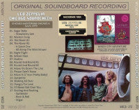 back-ordered item LED ZEPPELIN / CHICAGO SOUNDCHECK 1973 (1CD)