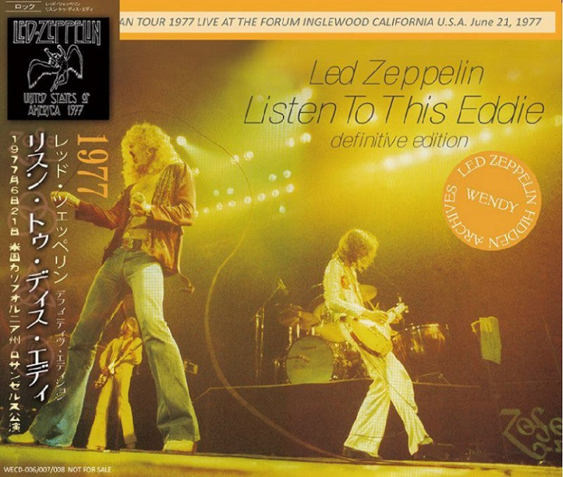 back-ordered item LED ZEPPELIN / LISTEN TO THIS EDDIE definitive edition (3CD)