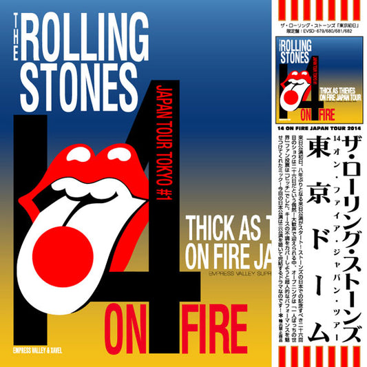 ROLLING STONES / Thick As Thieves -2014 Tokyo 1st Night Definitive Edition- (4CD)