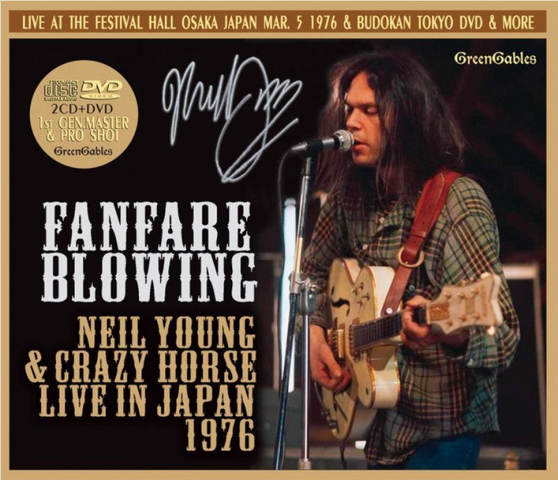 back-ordered item NEIL YOUNG & CRAZY HORSE / FANFARE BLOWING (2CD+DVD)