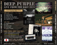 back-ordered item DEEP PURPLE / LIVE FROM THE RIOT 1973 (2CD)