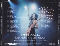 back ordered item PRINCE / LOVESEXY SENDAI (2CD) MOONCHILD RECORDS