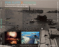 back ordered item PINK FLOYD / VENEZIA 1989 (2CD+DVD)