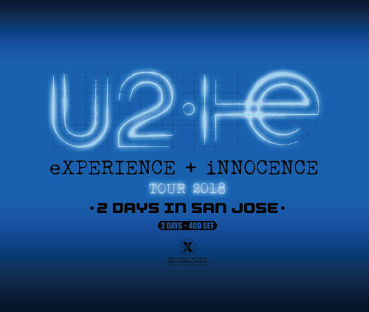 U2 / eXPERIENCE + iNNOCENCE TOUR 2018 2DAYS IN SAN JOSE (4CD)