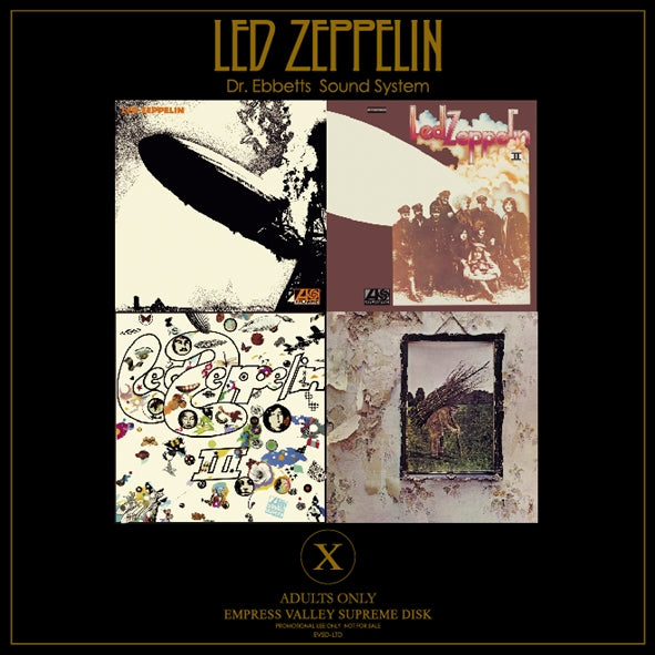 back-ordered item LED ZEPPELIN / First Four "Dr. Ebbetts Sound System" (4CD)