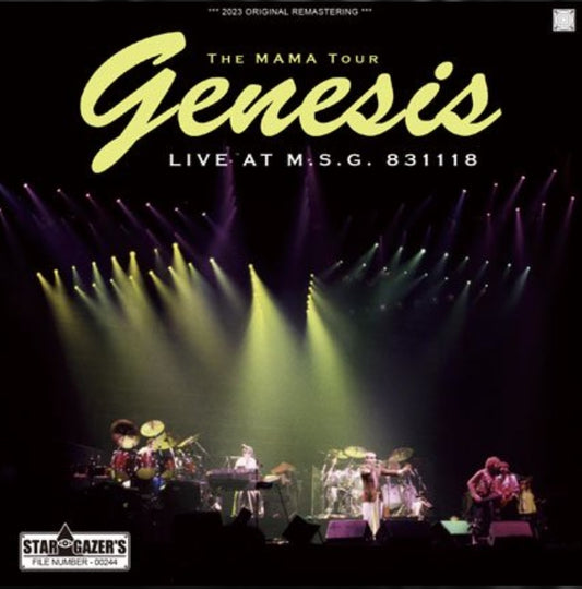 GENESIS / LIVE AT M.S.G. 831118 (2CD-R)