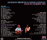 JACKSON BROWNE & DAVID LINDLEY / LIVE IN EUROPE 1997 (4CD-R)