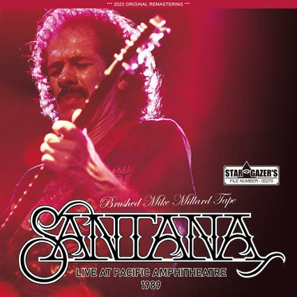 SANTANA / BRUSHED MIKE MILLARD TAPE: LIVE AT PACIFIC AMPHITHEATRE (2CD-R)