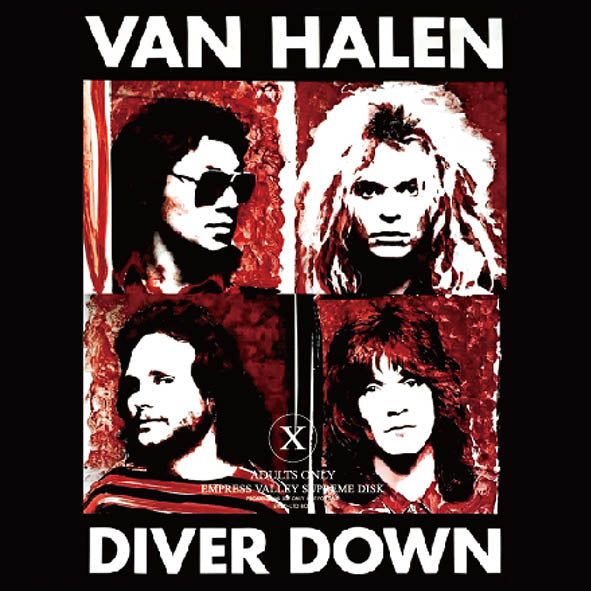 back-ordered item VAN HALEN / UNRELEASED ALTERNATE 'DIVER DOWN' ACETATE LP (1CD)