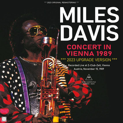 MILES DAVIS / CONCERT IN VIENNA 1989: 2023 UPGRADE VERSION (2CD)