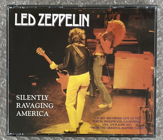 LED ZEPPELIN / SILENTLY RAVAGING AMERICA (2CD)