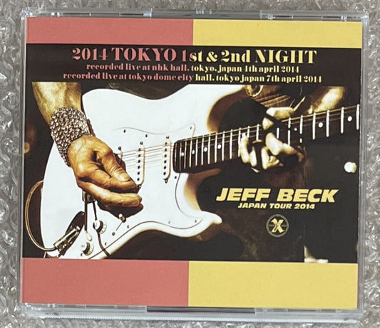 JEFF BECK / 2014 TOKYO 1ST & 2ND NIGHT (4CD)