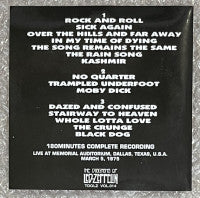 LED ZEPPELIN / LIVE IN DALLAS (3CD)