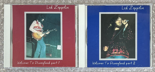 LED ZEPPELIN / WELCOME TO DISNEYLAND PART 1/2 (2CD)