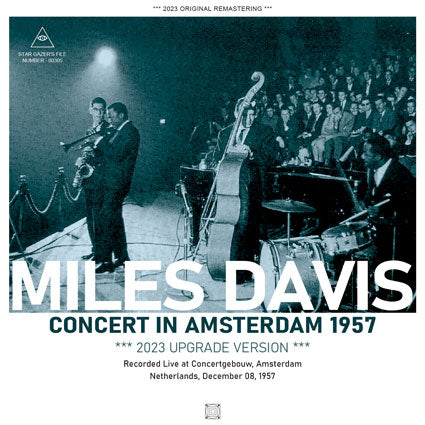 MILES DAVIS / CONCERT IN AMSTERDAM 1957: 2023 UPGRADE VERSION (1CD-R)