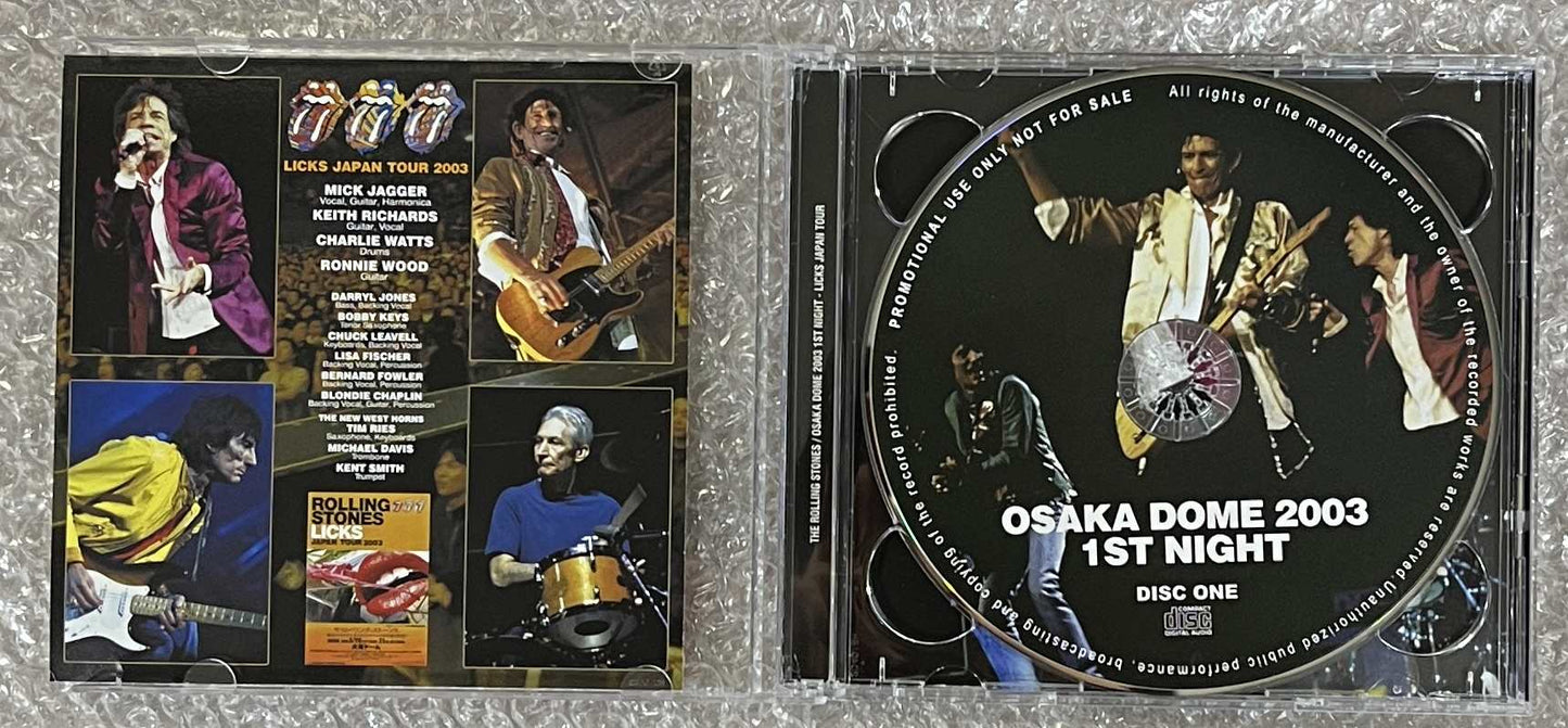 ROLLING STONES / OSAKA DOME 2003 1ST NIGHT (2CD)