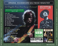 back-ordered item LED ZEPPELIN / DORTMUNT 1980 MULTIBAND REMASTER (2CD)