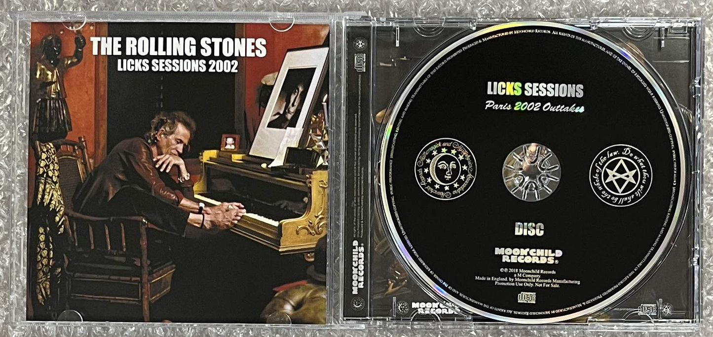 ROLLING STONES / LICKS SESSIONS: PARIS 2002 OUTTAKES - JACKET-A (1CD)