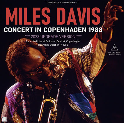 MILES DAVIS / CONCERT IN COPENHAGEN 1988: 2023 UPGRADE VERSION (2CD-R)