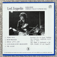 LED ZEPPELIN / LED FIVE (1CD)