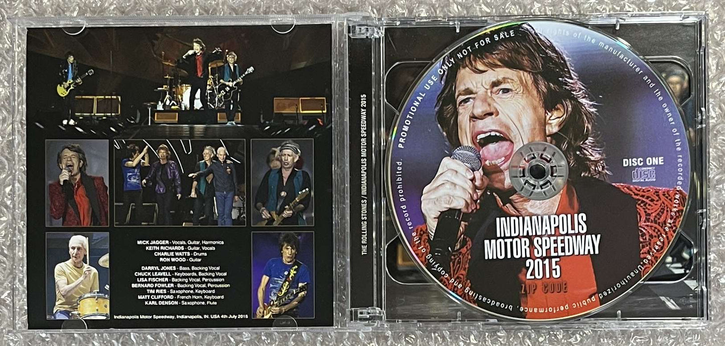 ROLLING STONES / INDIANAPOLIS MOTOR SPEEDWAY 2015 (2CD)