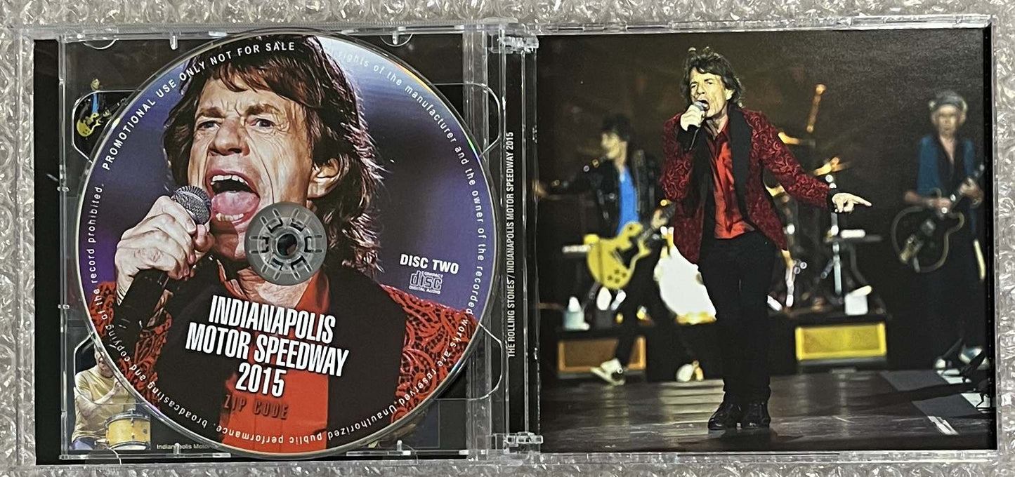 ROLLING STONES / INDIANAPOLIS MOTOR SPEEDWAY 2015 (2CD)