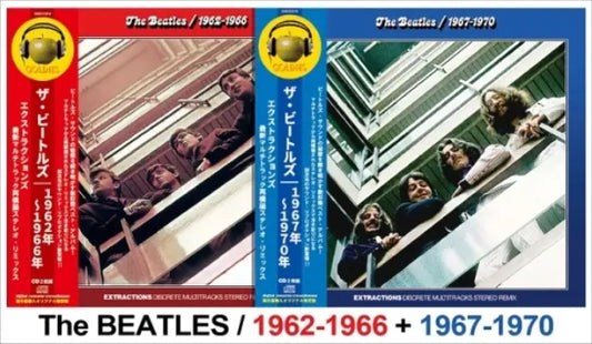 BEATLES / 1962-1966 & 1967-1970: EXTRACTIONS DISCRETE MULTITRACKS STEREO REMIX (2CD+2CD)