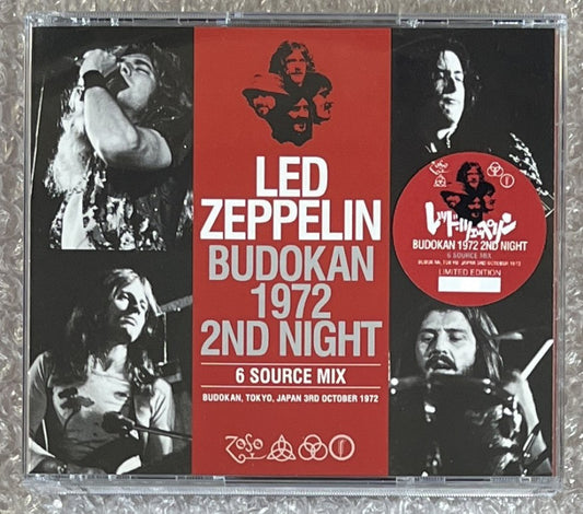 LED ZEPPELIN / BUDOKAN 1972 2ND NIGHT: 6 SOURCE MIX (3CD)