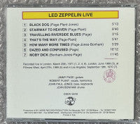 LED ZEPPELIN / LIVE (1CD)