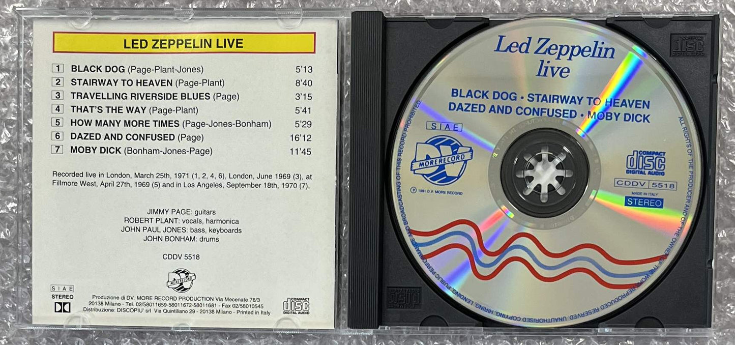 LED ZEPPELIN / LIVE (1CD)