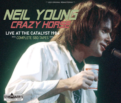 NEIL YOUNG & CRAZY HORSE / LIVE AT THE CATALYST 1984 - COMPLETE SOUNDBOARD TAPES (4CD)