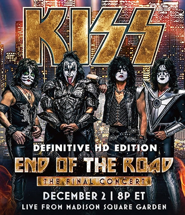 KISS / END OF THE ROAD: THE FINAL CONCERT 2023 - DEFINITIVE HD EDITION (1BD-R)