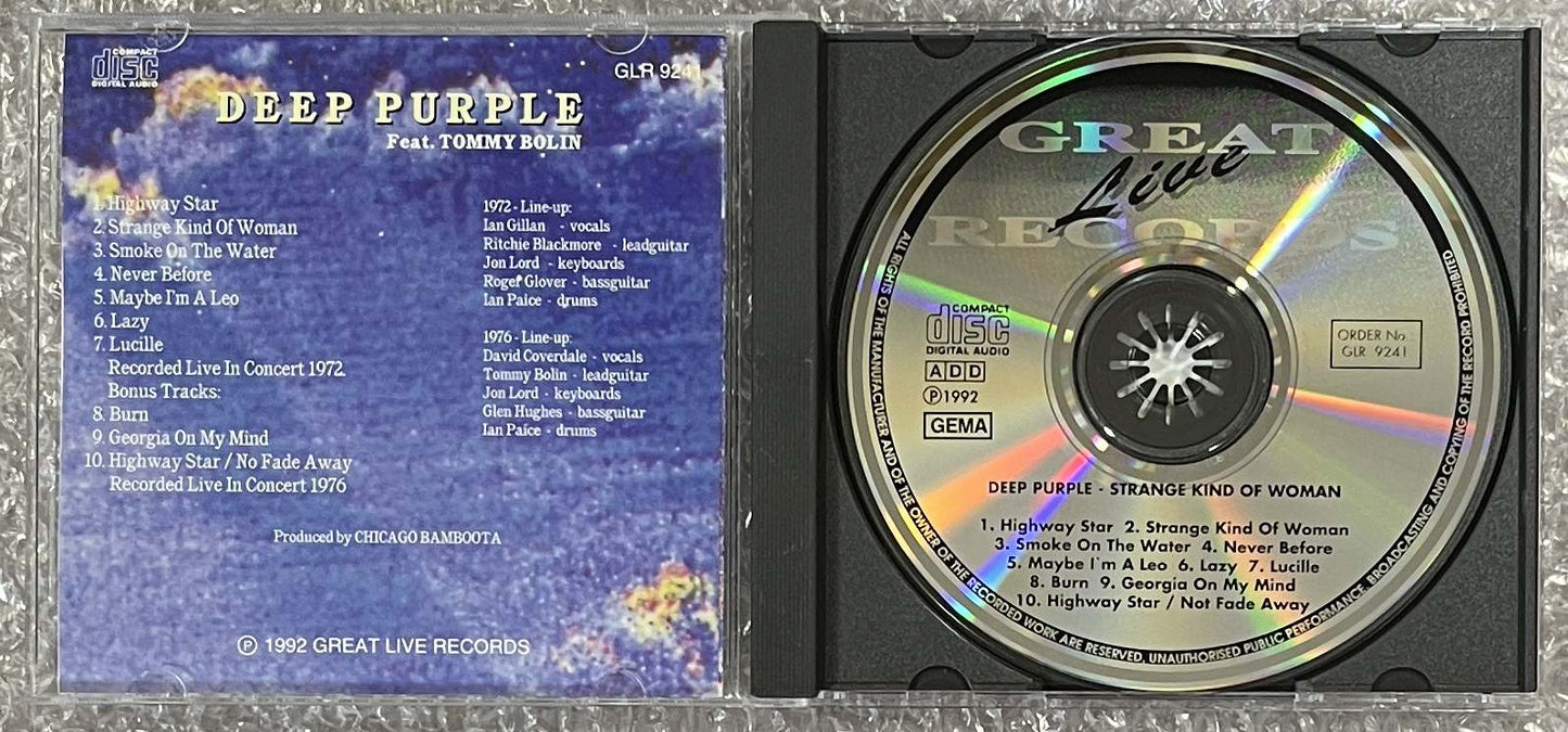 DEEP PURPLE / A STRANGE KIND OF WOMAN (1CD)