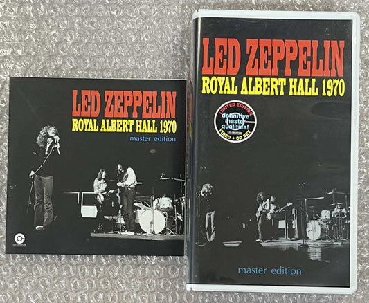 LED ZEPPELIN / ROYAL ALBERT HALL 1970 - MASTER EDITION (1CD+VHS)