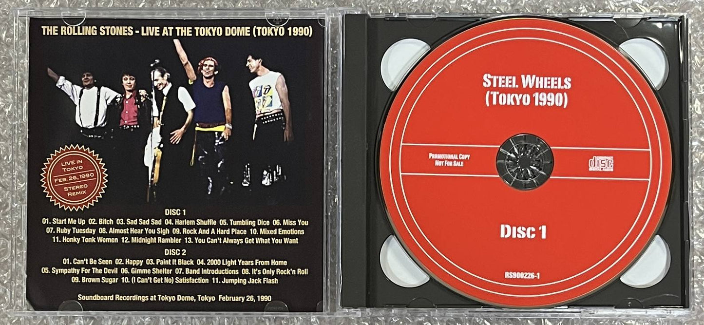 ROLLING STONES / LIVE AT THE TOKYO DOME (TOKYO 1990) (2CD)